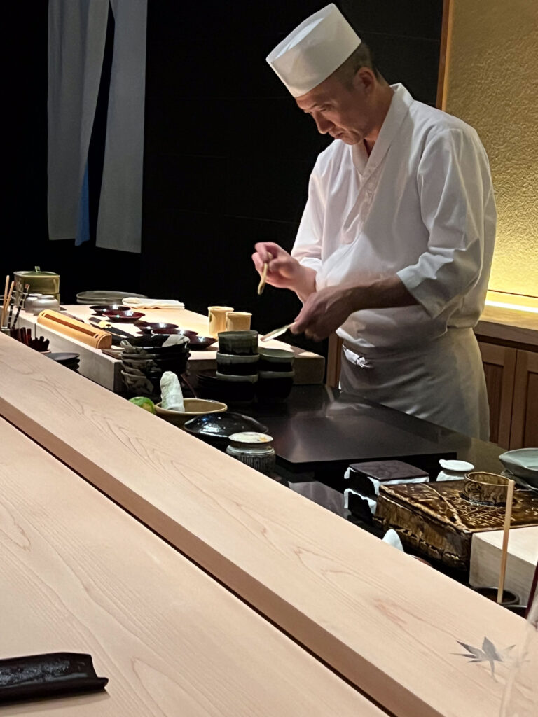 Dinner at Sushi Shin Tokyo 16