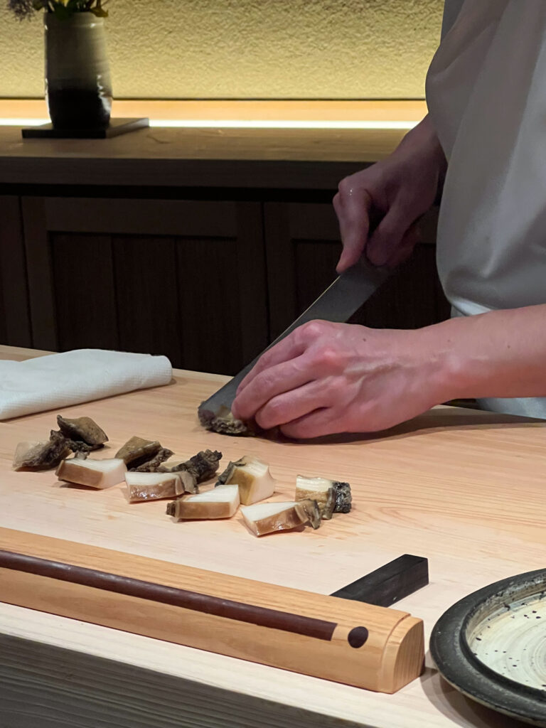 Dinner at Sushi Shin Tokyo 21
